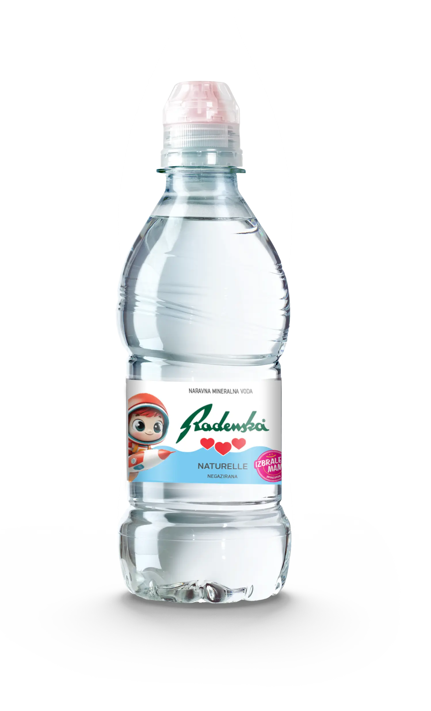 Radenska, Ujë natyral, Kids plastikë, 0,33 L - 1